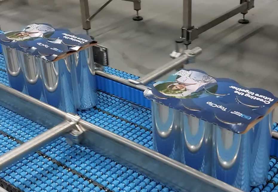 Smurfit Kappa har skabt et skræddersyet TopClip-system til mellemstore bryggerier
